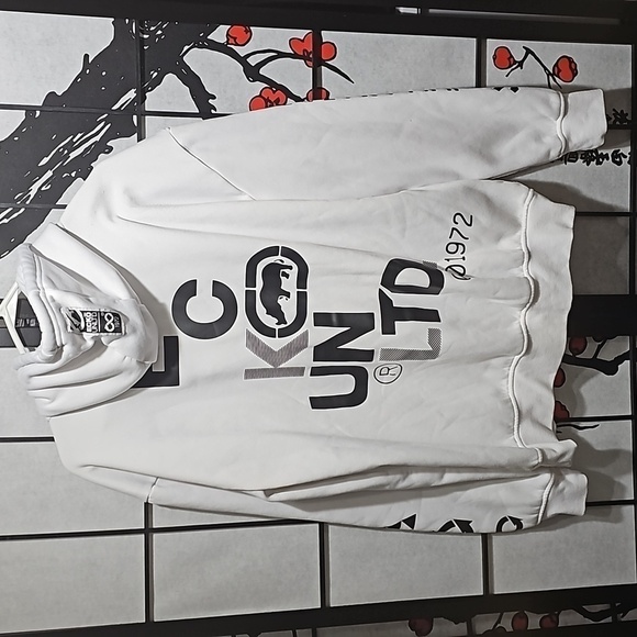 Ecko White Hoodie Pullover White‎ Size Medium - Picture 10 of 10